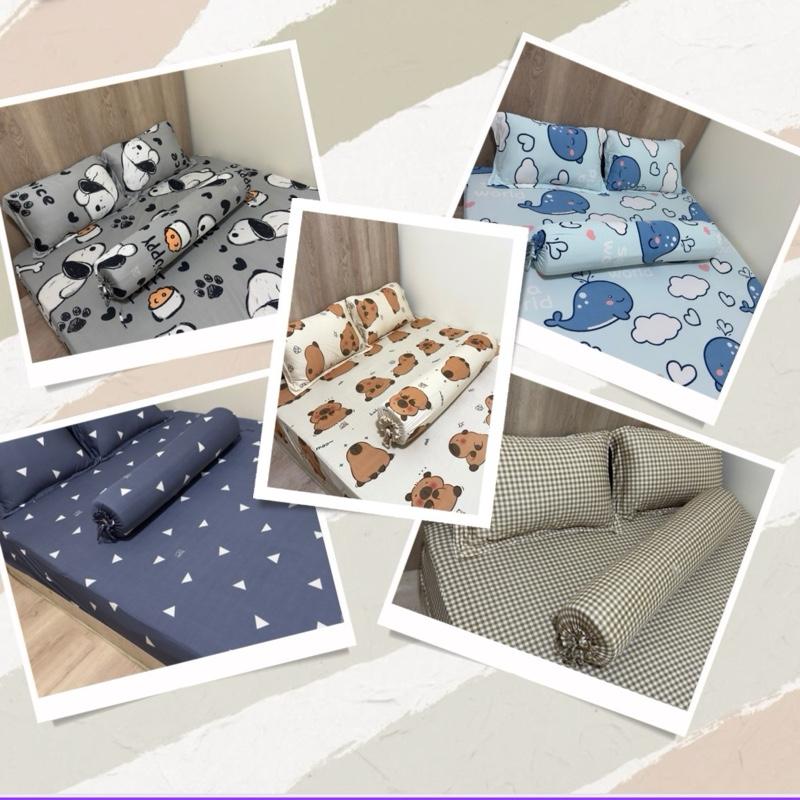 Bộ ga giường Thun lạnh 4 món Zenbedding gồm 1 ga bo thun, 2 vỏ gối nằm, 1 vỏ gối ôm - Kích thước: 1m2x2m 1m4x2m 1m6x2m 1m8x2m
