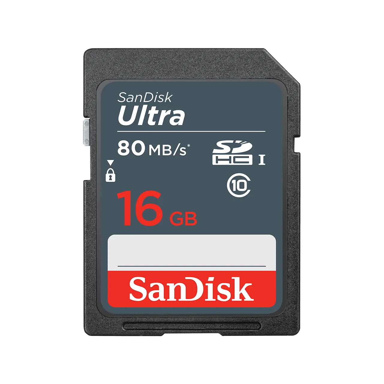 SanDisk Ultra SDHC / SD Card 16Gb 80MBps Class 10 - DUNS