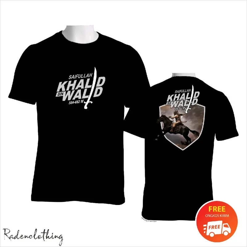 KAOS KHALID BIN WALID DISTRO Combed 0