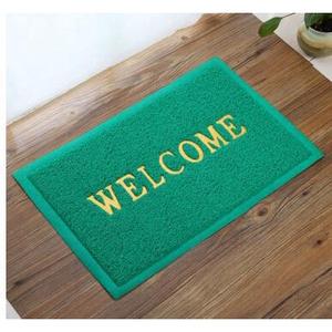 Chùi chân nhựa Welcome 50X70cm nhựa PVC 3A, chống trơn trượt , sang trọng bền đẹp