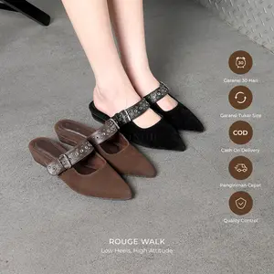 WINOD - Githa Mules Heels Sepatu Wanita Style Edge