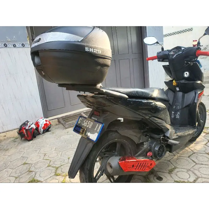Bracket Top Box Honda Beat all Series Beat Fi, Beat Street, Beat Pop, Beat Deluxe, Beat Esp universal Box Givi Shad Kappa Pannier Kmi, Breket Box Honda Beat 3