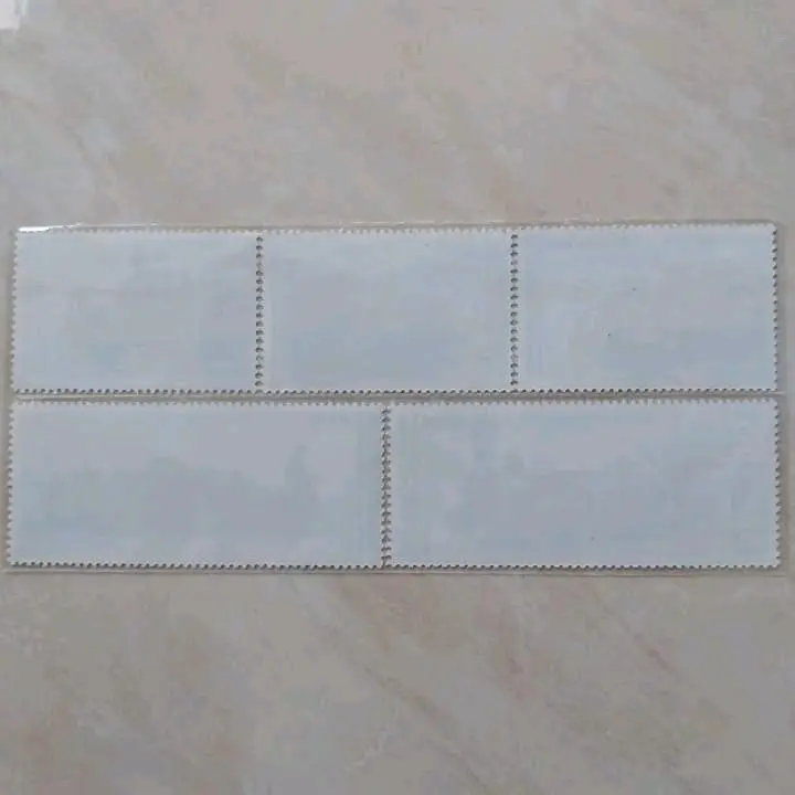 Set 5 Pcs Perangko Guinea Guinee 1996 Seri Train Kereta Api - YN154 1
