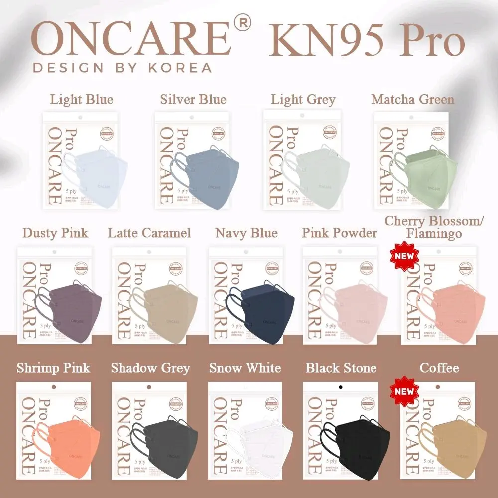 masker KN95 Pro Oncare 5ply 10pcs premium