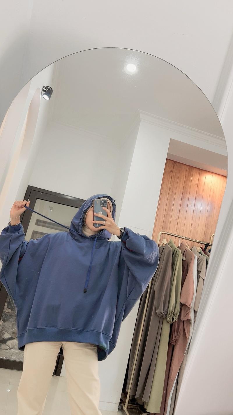 Product Introduction of Bydinafshn Clara Hoodie Oversize XXXL Sweater Hoodie Wanita Bigsize 2