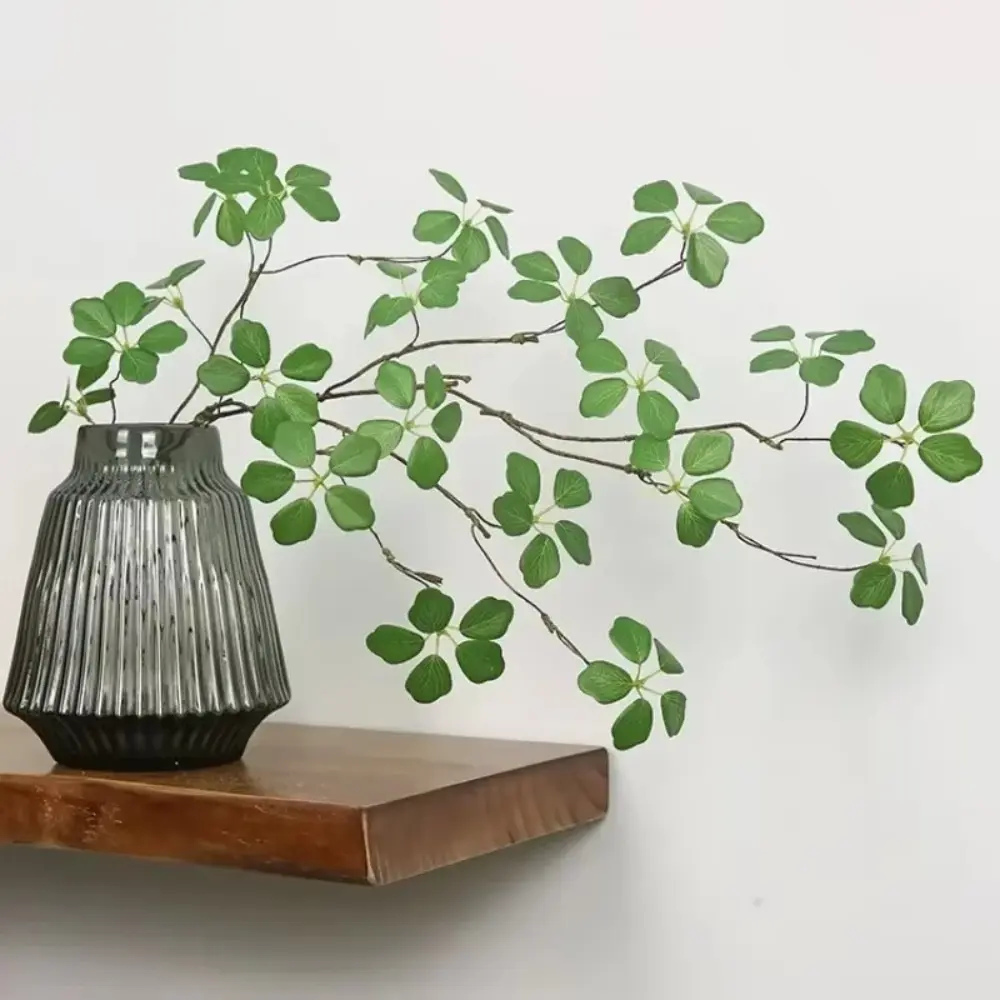 New 90cm Artificial Plants Guanyin Lotus Leaf Fresh Pastoral Style Bendable Fake Plants Living Room Table Decoration Vase Filler