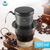 Gambar One Two Cups Vietnam Drip Coffee Filter Saringan Kopi Sekrup 120ml - PF-304 - Hitam dari Usea Official Store Kota Administrasi Jakarta Barat 2 Tokopedia