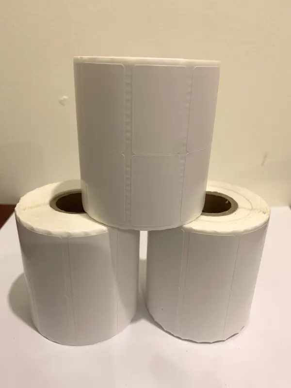 SET 3 CUỘN tem nhiệt, giấy in mã vạch khổ 2 tem 70x22mm 0