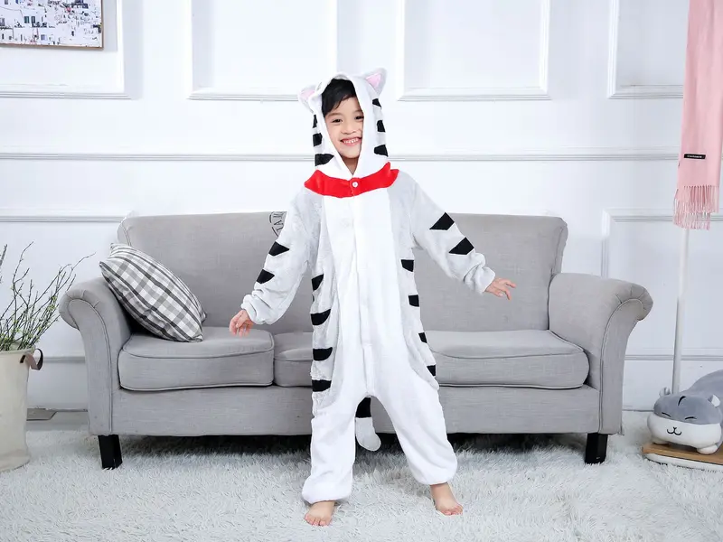 Bộ Đồ Thú kỳ lân sao hồng tím Cho Trẻ Em và người lớn Chất Lông Ấm Áp 2