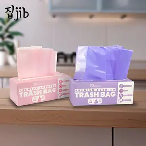 JIB PREMIUM SCENTED TRASH BAG / PLASTIK SAMPAH WANGI / KANTONG SAMPAH BERAROMA 50 PCS