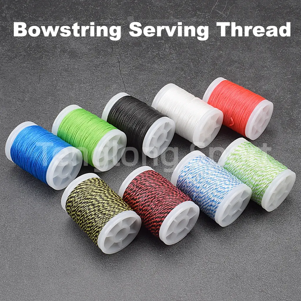 Bowstring Serving Thread 0.02 in Thickness For Recurve Compound Bow String Maintenance Tool