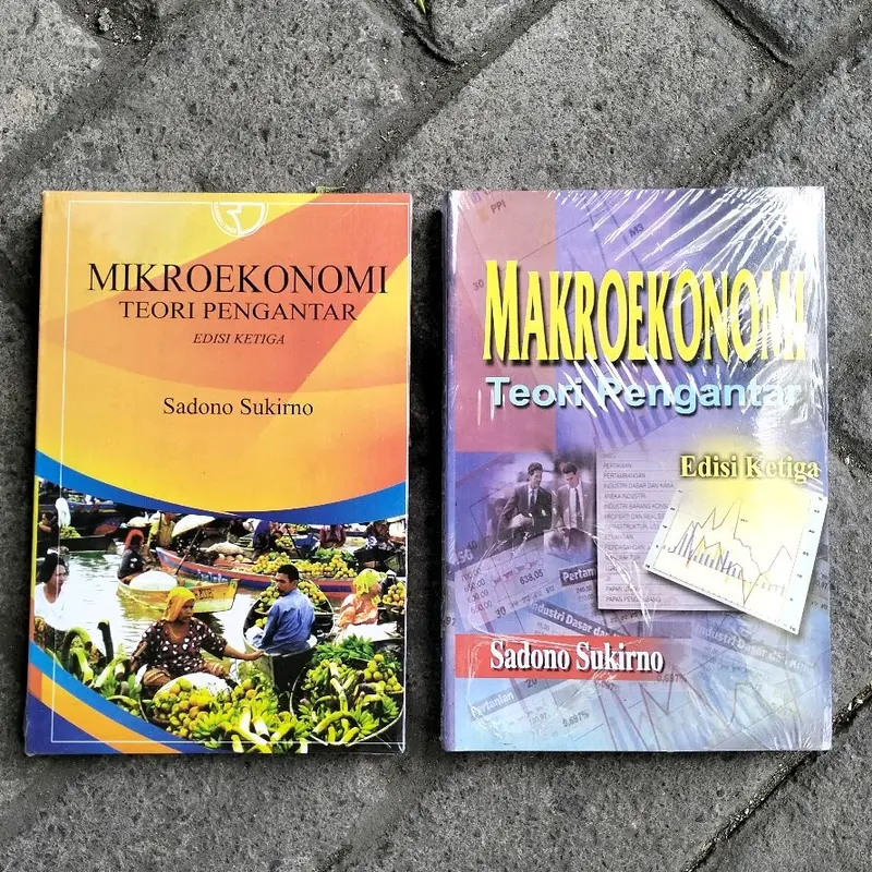 Buku kuliah ,Makro ekonomi , Mikro ekonomi Soft Cover