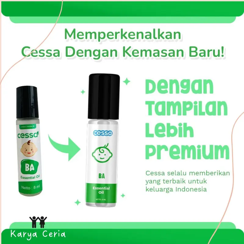 Cessa Hijau Bugs Away - Essential Oil Menjaga Bayi Balita dari Gigitan Nyamuk Green 2