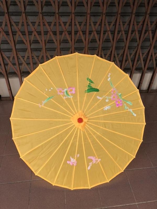 Product Introduction of [READY STOCK]Traditional Baba Nyonya Paper Umbrella Payung Menari Tarian Payung Cina Payung Kertas Perkahwinan 8