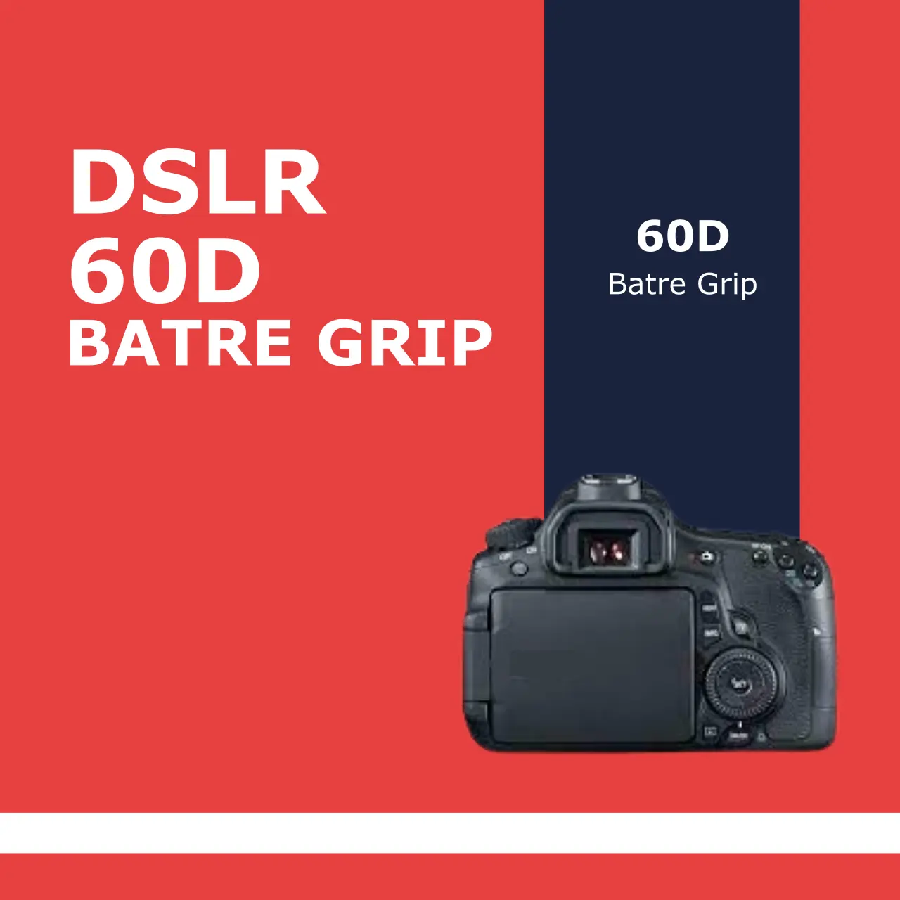 KAMERAA 60D DENGAN BATERAI GRIP