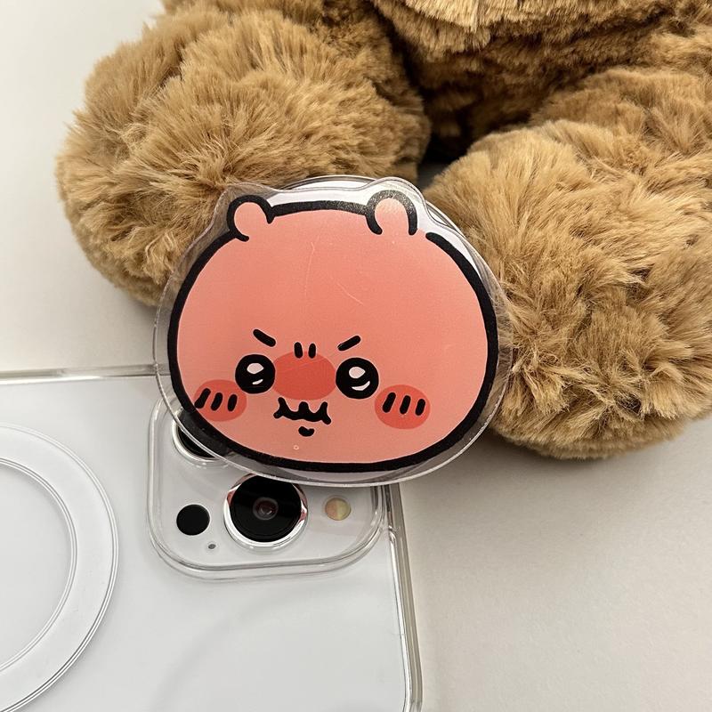 Product Introduction of Japanese Cartoon Chiikawa Magnetic Suction Bracket Cute Giikawa Lazy Bracket opposite Sex Epoxy Airbag Bracket 21