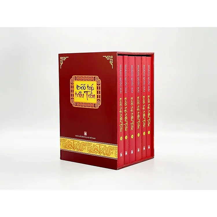 Sách -  Boxset Bão táp triều Trần - NXB Phụ nữ VN (Bộ 6 tập) 4
