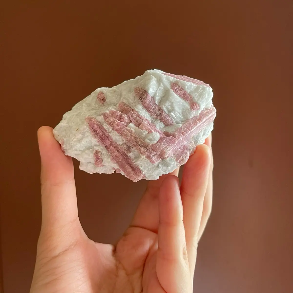 Pink tourmaline crystals L1