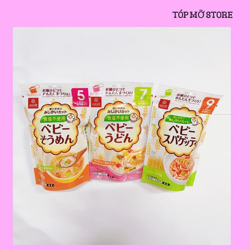 Mì somen/udon/spagheti cho bé ăn dặm