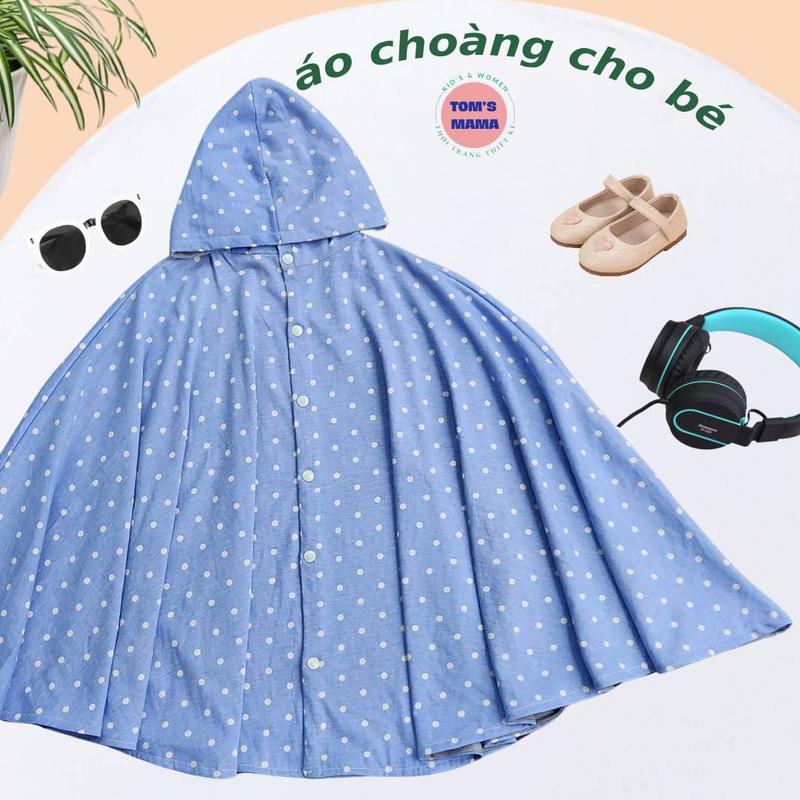 Product Introduction of Áo choàng cho bé, áo kiểu dơi form rộng từ sơ sinh đến 7 tuổi 13