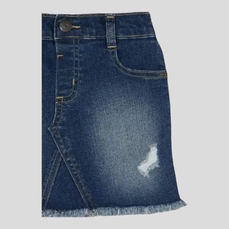 Rok Jeans Anak Perempuan Size 1-5th 3