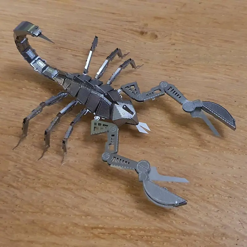 Mô hình 3D kim loại lắp ráp Bọ cạp Scorpion _ Chưa lắp 4