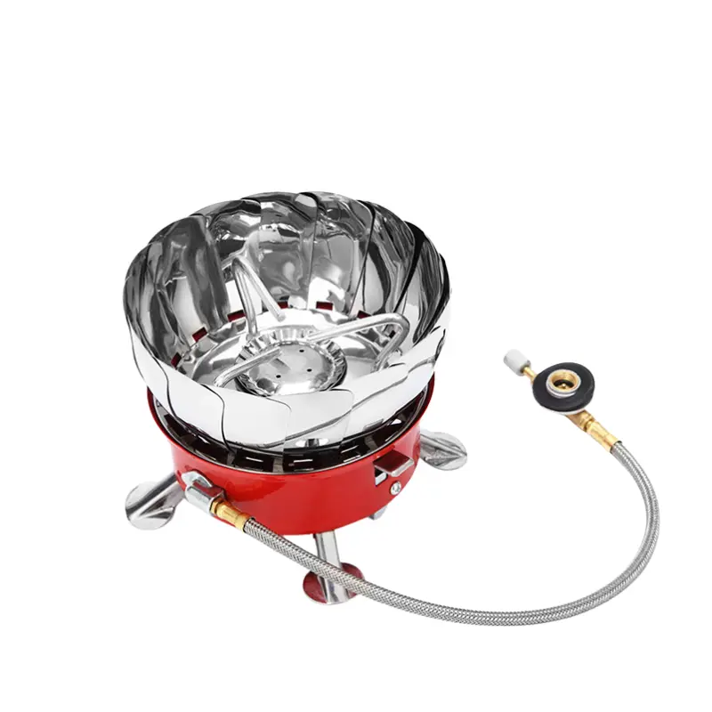 Bếp Gas Mini Chống Gió Có Dây, Chống Cháy Nổ - Gấp Gọn Tiện Dụng Mang Đi Dã Ngoại, Du Lịch 3