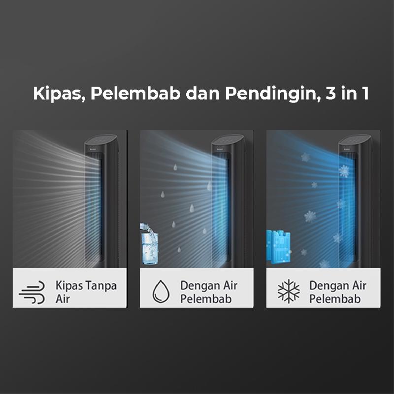 PROMO GREE Tower Fan Air Cooler Air Cooler GTA ACOOL4 Garansi Resmi 1 thn 6