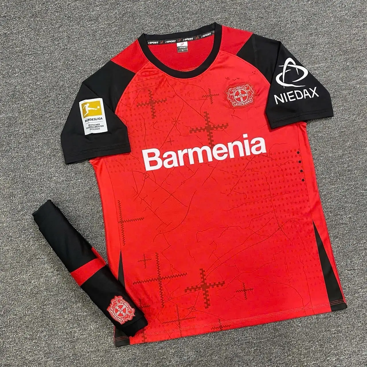 Quần Áo Bóng Đá Bayer Leverkusen đỏ