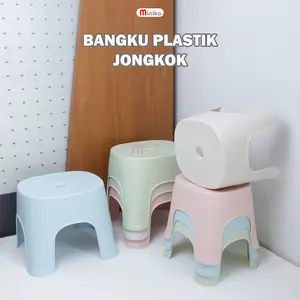 Kursi Jongkok Plastik  Tebal - Bangku Jongkok Plastik Ukuran kokoh kuat Furniture