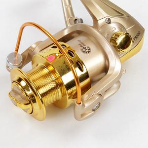 Spinning Reel Full Metal Stainless Steel Bearing Fishing Reel Sea Rod Reel Fishing Line Reel Rock Fishing Lure Reel Sea Rod Reel Long Casting Reel