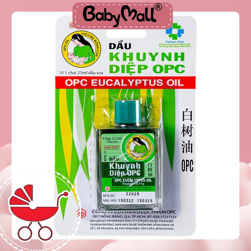 Dầu Khuynh Diệp O-P-C (25ml) cho bé từ sơ sinh