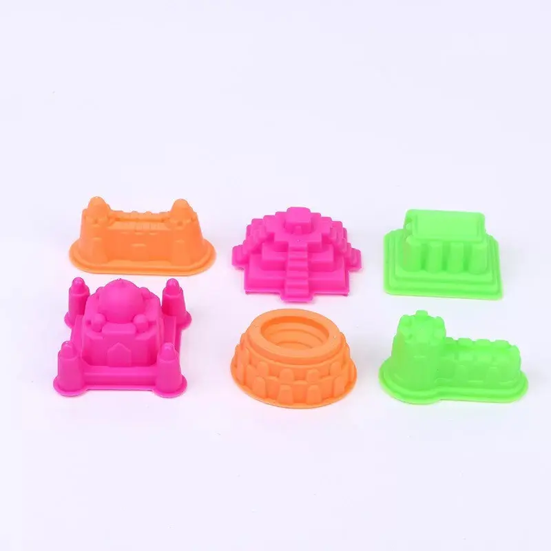Combo 3kg cát động lực Kèm khuôn Phương tiện giao thông, lâu đài và động vật  - đồ chơi Cát khu vui chơi- Cát vi sinh không dính 4