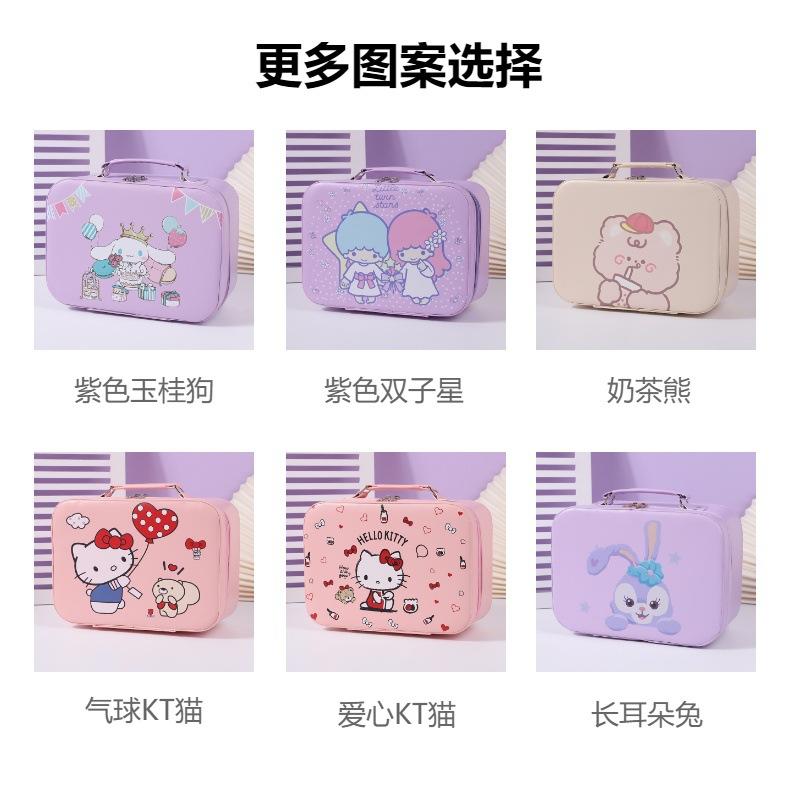 Product Introduction of Túi Đựng Mỹ Phẩm Sanrio Hoạt Hình, Cầm Tay, Dung Tích Lớn, Hộp Đựng Đồ Trang Điểm Cầm Tay, Quà Tặng Cầm Tay, Lưu Trữ Goka, Clow M Bag Nam 5