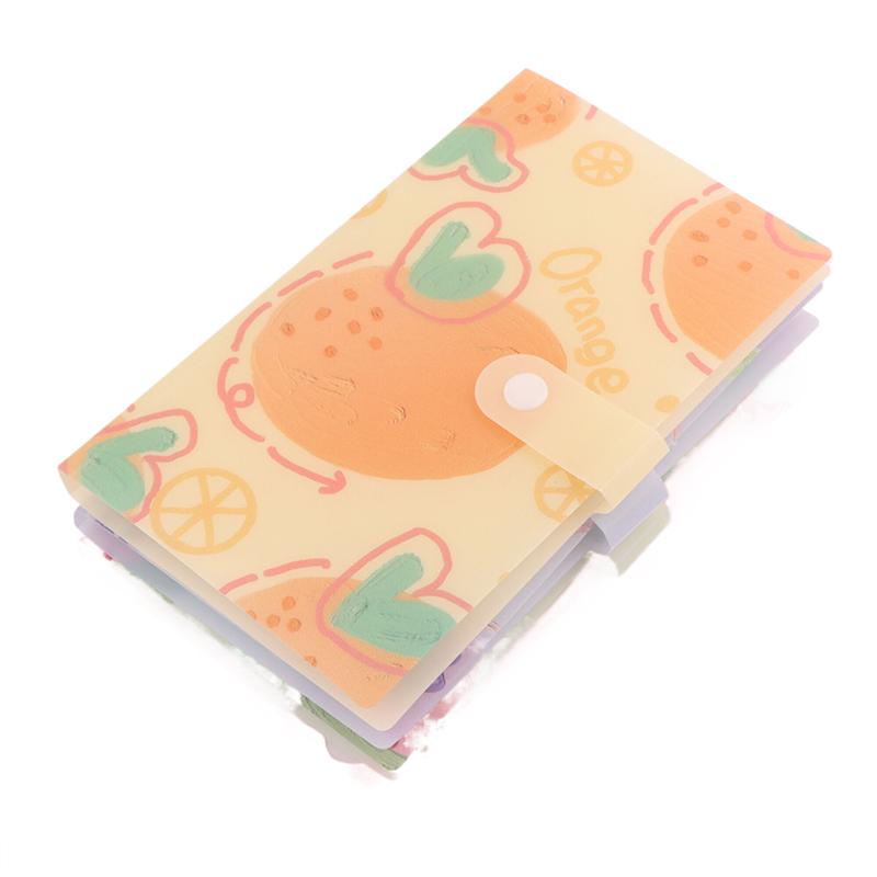 Product Introduction of Sách lưu trữ nhãn dán móng tay, bìa trái cây, album lưu trữ Decal móng tay, 120 khe, thích hợp cho Nhãn Dán Nhỏ 24
