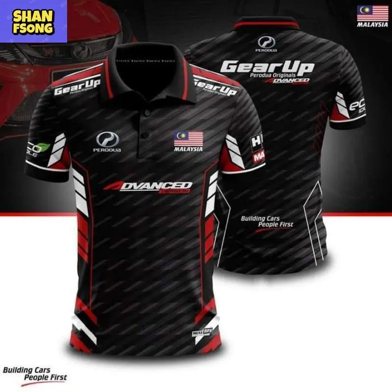 Baju POLO Sublimasi, SS02 Perodua Edisi Khas Lanjutan, Reka Bentuk