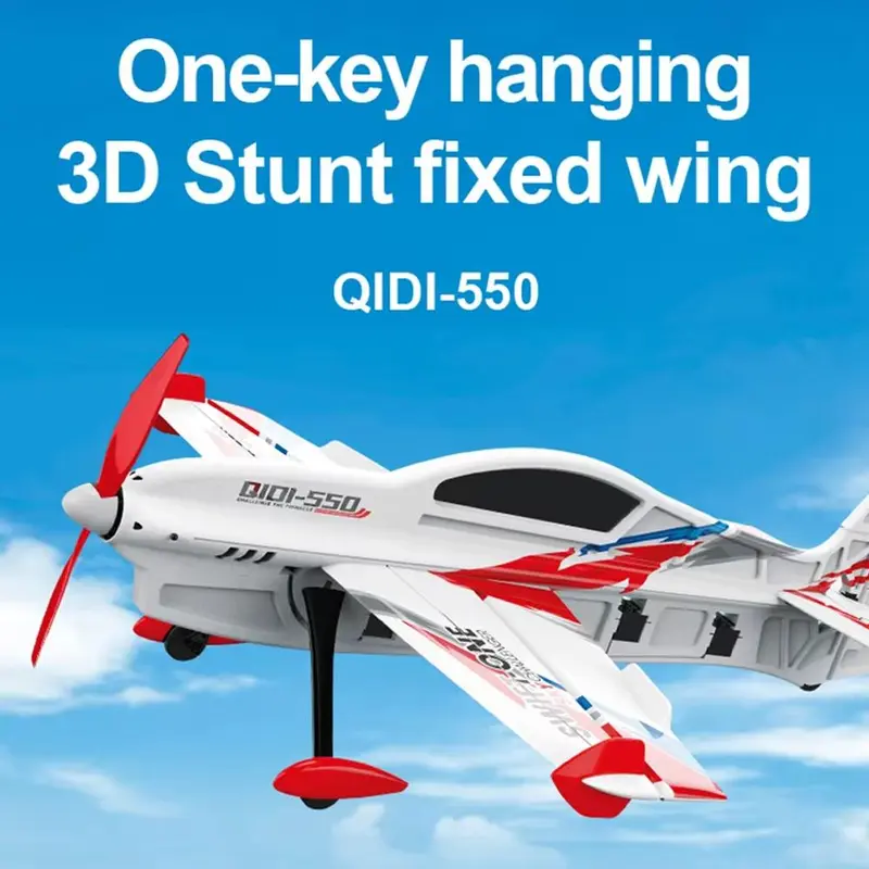 RC Aircraft, 2.4G Remote Control Aircraft, 3D Stunt Glider EPP Foam Brushless Motor Remote Control Aircraft Model Toy, Birthday Gift 7