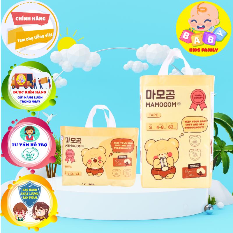[ko quà] tã bỉm Mamogom premium care đủ size cho bé