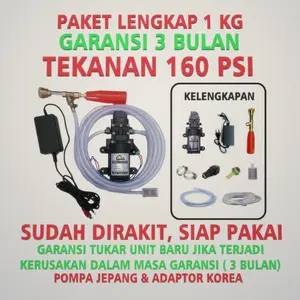 (TEKANAN 160 PSI) Alat Cuci Motor Mini Steam HR (TEKANAN 160 PSI) Alat Cuci Motor Mini Steam HR