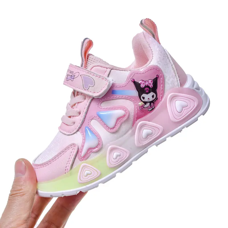 Giày kurumi, giày phát sáng cho bé gái, giày thể thao kurumi cho bé gái rất mềm êm chân mẫu mới nḣất Hot Sandal 6