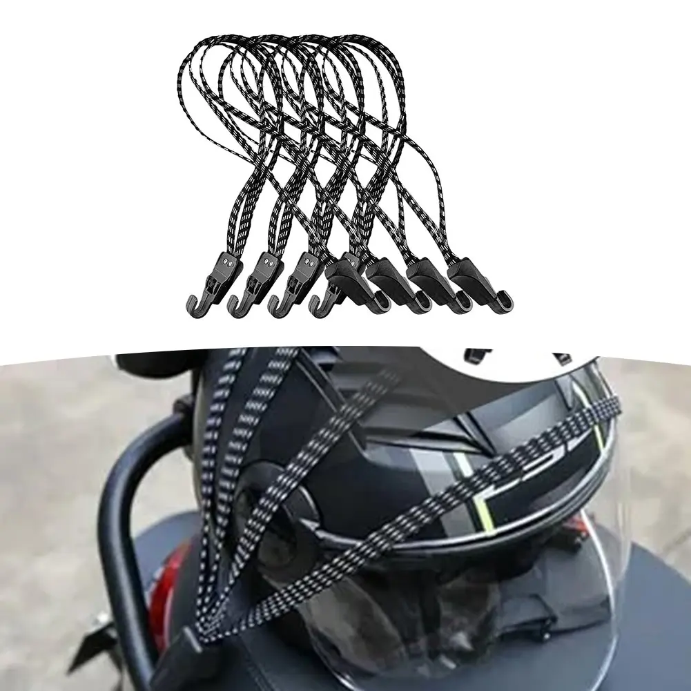 5pcs Car Luggage Strap Rack Rope Mountain Bike Strap Convenient Motorcycle