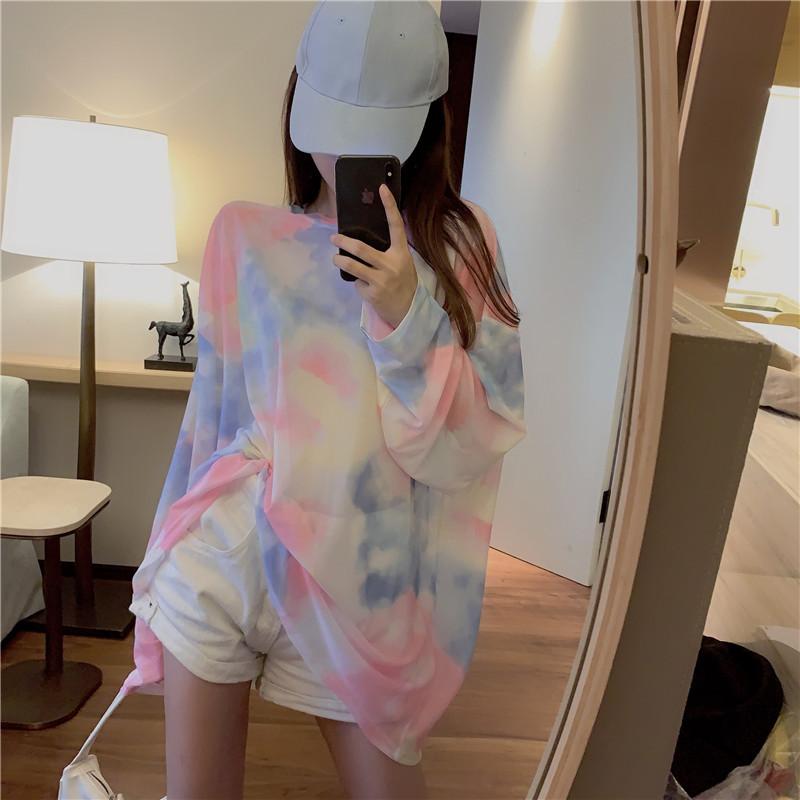 Áo len thun dài tay nhiều mẫu loang icon peonyb unisex form rộng oversize bigsize