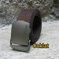 Gambar Dfour Ikat Pinggang Pria Wanita Gesper Pengait Besi Bahan Katun Kanvas 120cm dari Dfour Fashion Kota Administrasi Jakarta Barat 3 Tokopedia