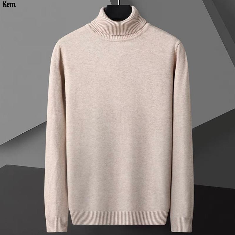 Product Introduction of áo len Cổ Lọ nam Dài Tay Chuẩn Fom Dễ Mặc Menswear Ôm gọn Trắng sentinials sweater áo len áokhoác hoànggia áo len 4