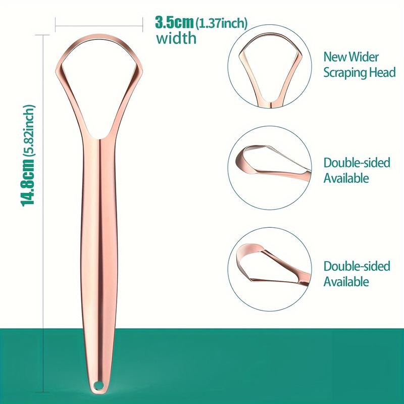 Product Introduction of Dụng Cụ Cạo Lưỡi, Bộ 2 Cái, Dụng Cụ Cạo Lớp Lưỡi, Giúp Hơi Thở Thơm Mát, Chăm Sóc Răng Miệng, Dụng Cụ Làm Sạch Lưỡi, Dụng Cụ Làm Sạch Lưỡi, Dành Cho Người Lớn Nữ Women 0