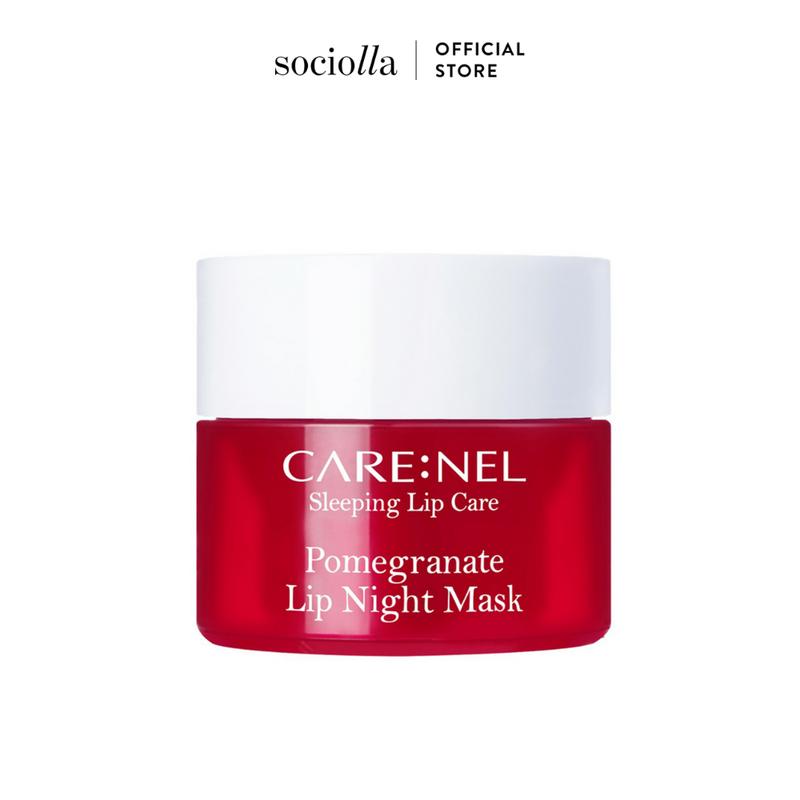 Mặt Nạ Ngủ Cấp Ẩm & Tẩy Tế Bào Môi Hương Lựu Care:nel Pomegranate Lip Night Mask 5g