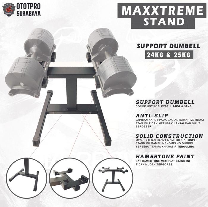 Gambar MAXXTREME stand / rack BM-A036/MAXXTREME/STAND |Dumbell |Original |Bodymaster |Gym |Fitness dari Ototpro Surabaya Kota Surabaya Tokopedia