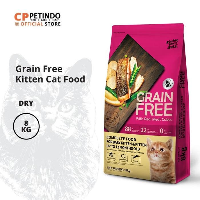 Gambar Makanan Kucing Kitchen Flavor GF Baby Cat And Kitten Food 8 Kg - GF Baby Cat And Kitten dari CPPETINDO Official Shop Kota Depok 4 Tokopedia