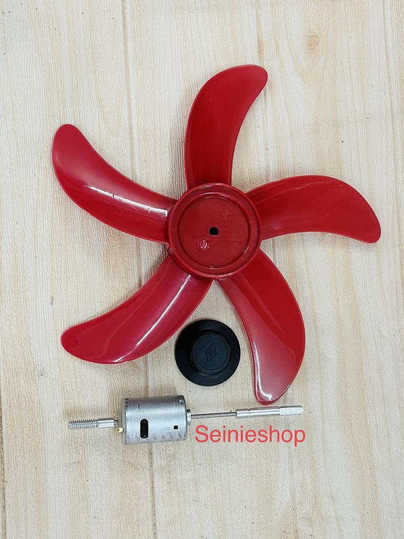 Product Introduction of Combo Mô tơ quạt 12v + cánh quạt b3 + tán cánh - phụ tùng quạt động cơ quạt 12v mini moto và motor Hàng mới 100%. 4