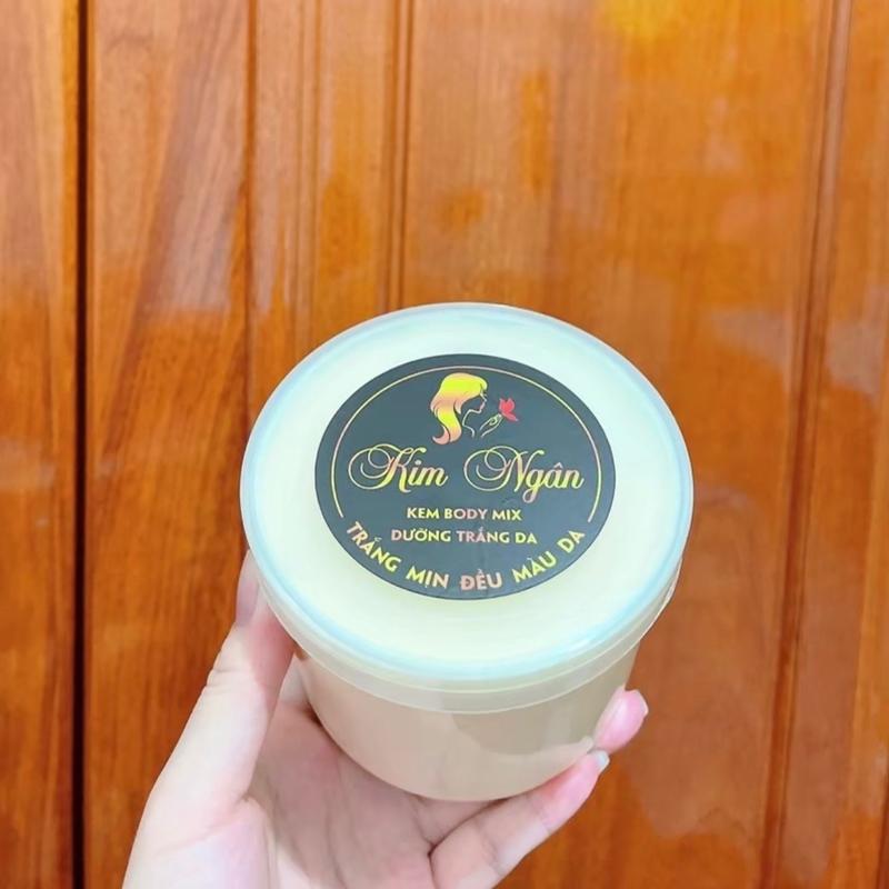 KEM BODY MIX TRANG DA 500g có BNL KIM NGÂN